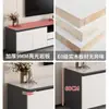 Mueble de TV Moderno Minimalista de Roca Sólida para Sala de Estar, Adecuado para Apartamentos Pequeños, Mesa de Centro y Mueble de TV de Madera Maciza de Alto Lujo de Pie