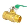 2 minutos 3 minutos 4 minutos 6 minutos 1 pulgada dn15 neumático 8 rosca interna y externa 20 llave de bola 10 llave de paso de bola de cobre