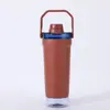 Nueva Bolsa Sencilla Shaker Cup Gran Capacidad Termo de Acero Inoxidable 304 Bolsa para Exteriores Botella de Agua para Coche y Deportes