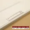 Manijas Empotradas Ocultas de Aleación de Zinc para Puertas Correderas, Puertas de Gabinete Cuadradas y Manijas Ocultas de Aluminio, Ventas Directas de Fábrica