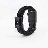 Pulsera Trenzada de Paracord para Supervivencia en la Naturaleza Pulsera de Supervivencia Brújula Campo Pulsera Multifunción Silbato Pulsera de Paracord