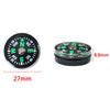 Factory Direct 27MM Bússola de injeção de óleo 100 Acessórios de hardware para bagagem com Mini Bússola Acessórios multiuso
