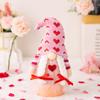 Nuevos Suministros Decorativos para el Día de San Valentín Muñeca Rosa de San Valentín Adorno de Pareja Regalo de San Valentín Adorno de Amor