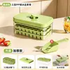 Molde de Cubitos de Hielo Tipo Prensa, Charola de Hielo de Grado Alimenticio, Fabricador de Cubitos de Hielo para Refrigerador, Caja de Almacenamiento de Hielo Casera DIY
