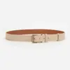 En stock Cinturón Escarchado para Mujer Casual Simple Combinable Hebilla de Pin Cinturón de Moda Decorativo para Jeans de Mujer Personalizado