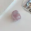 Grampo de acetato estilo rede de internet 2,5 cm grampo lateral pode prender franja pequeno fresco estampa de leopardo cor completa acessórios de cabelo