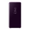 Adecuado para Samsung S26Ultra Funda de Cuero Espejo Flip S24Fe Funda de Teléfono con Soporte A16 Anti-Caída 25Plus Protección