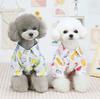 Ropa para Mascotas Ropa para Cachorros Ropa Delgada para Mascotas Perro Teddy Ropa para Gatos Primavera Verano 21 Camisa de Piña