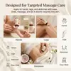 Quartz de Coco e Baunilha Roll-On Óleo de Rícino Cuidados com a Pele Hidratante Suavizante Portátil Massagem Nutrição Cuidados com o Corpo