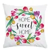 Almohada del Día de Acción de Gracias Transfronteriza Juego de Cojines de Silla de Verano Nórdico Cubierta de Sofá Funda de Cojín de Mesita de Noche Productos para el Hogar al por Mayor