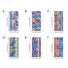 Bestseller transfronteiriço: várias cortinas estampadas para decoração de quarto e casa, adesivos de vidro eletrostáticos foscos vintage