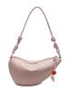 Bolsa Pequena com Padrão Trançado de Nicho para Comércio Exterior para Mulheres 2025 Nova Tendência Moda Bolsa Sela Textura de Verão Bolsa de Ombro Único Transversal