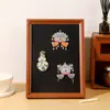 Quadro Magnético Ímãs de Geladeira Molduras para Fotos Armazenamento de Cosméticos Display de Medalhas Coroas Porta-Crachás de Foto Polaroid
