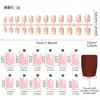 El Arte para Uñas Más Vendido de Amazon: Uñas Cuadradas Cortas de Color Sólido Más Vendidas, Alta Calidad, Alta Saturación, Set de 24 Piezas de Tamaños Variados, Uñas Postizas