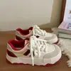 Zapatos de Lona de Suela Gruesa de Nicho para Mujer 2026 Primavera Nuevo Estilo Versátil Chic Estudiante Zapatos Blancos Tenis Deportivos Casuales