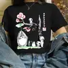 Totoro Studio Ghibli Harajuku Kawaii Camiseta Mujer Ullzang M