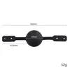 Qianbaiqu Sm Bola Oral Tapón Bucal Sexy con Agujeros Grande, Mediano y Pequeño Tapón Bucal de Silicona Completa y Grilletes Juguete Sexual para Adultos