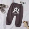 Pantalones Nuevos para Niños de Primavera y Otoño Estilo Primavera y Otoño Pantalones Harem Casuales para Niños y Niñas Color Sólido Pantalones de PP Grandes Pantalones Largos de Algodón para Bebé