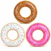En Stock Oferta Especial Anillo Inflable de Natación de PVC con Forma de Dona Anillo para Juegos Acuáticos Infantiles Tres Estilos Enviados Aleatoriamente