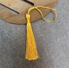 Tassel pequeno 70 tassel de seda tassel vertical marcador de página leque de caixa feliz pequeno tassel pendurado pétalas acessórios de flor de casamento