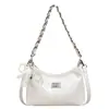 2026 Nuevo Bolso Cuadrado Pequeño de Cadena Versátil de Moda Francesa con un Toque de Lujo, Bolso de Hombro y Cruzado Versátil para el Día a Día