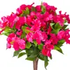 Nuevo Estilo de Primavera Impatiens Artificial Decoración de Interior Césped Exterior Jardín Balcón Terraza Adorno Colgante