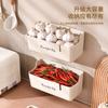Caja de Almacenamiento Multifuncional Wanmeng para Colgar en la Pared, Estante de Almacenamiento para Baño sin Taladro, Cesta de Almacenamiento para Cebolleta, Jengibre y Ajo, Almacenamiento de Condimentos de Cocina