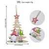 Adornos Navideños Transfronterizos, Artesanías de Madera, Etiquetas Colgantes, Accesorios de Decoración para Escenas de Fiesta, Decoraciones, Colgantes para Árbol de Navidad