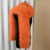 Nuevo bufanda de imitación de lana de oveja transfronteriza, chal de alta gama para vestido cheongsam, calentador de cuello cálido de moda para otoño e invierno, cuello de piel versátil