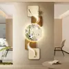 Pinturas decorativas de entrada e sala de estar transfronteiriças, luzes LED, parede de fundo de sofá vertical, novo estilo chinês, de alta qualidade, arte de parede criativa