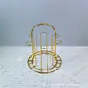 Portavasos de Arte en Hierro Creativo para Uso Doméstico, Estante de Almacenamiento para Tazas de Té, Organizador de Vasos para Cocina, Portavasos Invertido