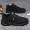 Tênis Esportivos Transfronteiriços para Pessoas de Meia-Idade e Idosos, Sapatos para Caminhada para Idosos, Sapatos para Caminhada ao Ar Livre, Sapatos Masculinos, Antiderrapantes, Impermeáveis e Resistentes ao Desgaste