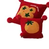 Funda Festiva Roja para Cojín de Sofá de Sala de Estar, Cojín Decorativo Desmontable y Lavable, Cojín de Sofá de Cabecera de Dormitorio de Alta Gama con Relleno