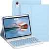 Adequado para o Novo iPad Tablet Mini7 Capa Protetora Teclado Bluetooth Sem Fio Destacável Slot para Caneta Capa de Couro