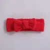 Nova Faixa de Cabelo Estilo Laço Bebê Faixa Elástica de Nylon Veludo de Imitação de Cordeiro Faixa de Cabeça para Bebê Comércio Exterior Transfronteiriço Atacado