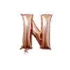 Globo de aluminio con forma de letra A-Z en inglés de 16 pulgadas, decoración para fiesta de cumpleaños, suministros para fiestas, venta al por mayor