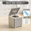 Inodoro plegable para niños, orinal portátil para niños, inodoro de viaje para bebés y niños.
