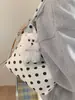 Bolso de Axila con Lunares, Tendencia Invierno 2025 Nuevo Estilo, Versión Coreana para Mujer, Bolso de Hombro Casual de Nicho de Moda