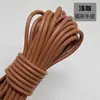 Materiales Hechos a Mano DIY Cuerda Redonda de Piel de Vaca Genuina Colgante Cordón 2MM Accesorios para Joyería Cable
