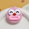 Cinta métrica mini de boca grande de dibujos animados Cinta métrica Medidas Regla para ropa Regla suave Rebote de un clic Cinta métrica para el hogar Venta al por mayor