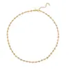 Venta Caliente Transfronteriza Moda Ins Exquisito Collar de Acero Inoxidable Cadena Lisa de Acero de Titanio Cadena de Clavícula Minimalista de Gama Alta de Nicho para Mujeres