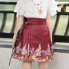 Verão e Outono Cavalo Face Vestido Original Novo Melhorado Hanfu Meninas Curto Estilo Chinês Vestido de Princesa Cyber Celebrity Uniform