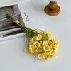 Buquê de camomila fresca de flores artificiais de camomila decoração de mesa de sala de estar pequenos adereços de fotografia de crisântemo