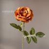 Rosa Individual Flor Artificial Rosa Estrella y Luna Individual Boda Hotel Decoración Interior Sala de Estar Flor Falsa Alta Simulación