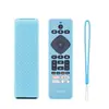 Adecuado para el televisor Philips RF439B, esta cubierta protectora de silicona es una réplica de la funda del control remoto, con un diseño engrosado para una mayor resistencia a caídas y rayones, e incluye una tira luminosa y un cordón.