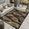 Alfombra sencilla y lujosa para sala de estar, alfombra completa para dormitorio junto a la cama, tapete para sofá y mesa de centro estilo nórdico Ins, envío directo de una pieza