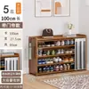 Zapatero Nanzhu de múltiples capas, para el hogar, para almacenamiento en puerta, a prueba de polvo, para alquiler, sencillo, de gran capacidad, para piso