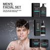 Traje facial EAST MOON para hombres, hidratante, limpiador, reparador facial, traje de piel