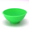 Mini Tazón de Silicona Tazón de Silicona Tazón para Comida de Bebé Tazón para Condimentos de Cocina Tazón para Mascarilla Facial Suministros de Cocina
