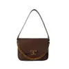 Bolso de Moda de Alta Gama para Mujer 2024 Nuevo de Moda Versátil Cadena Bolso Cuadrado Pequeño Gran Capacidad Estilo Coreano Bolso de Hombro para el Trabajo
